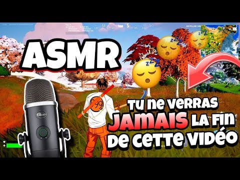 ASMR Français • Tu ne verras jamais la fin de la vidéo tellement elle est relaxante...😴