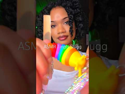 ASMR Tingly Slugg 😳 #shorts #asmr #asmrsounds #fast