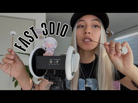 ASMR ☆ My Fav Brain Melting Triggers for 3DIO  
