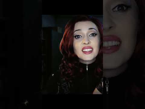 Only 10% of people will get what’s happening here... 🧠#asmr #blackwidow #roleplayasmr