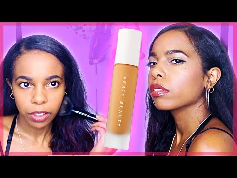 GRWM: FENTY BEAUTY FOUNDATION & OTHER MAKEUP!⎜FIRST IMPRESSIONS (REVIEW)⎜Daseana ♥