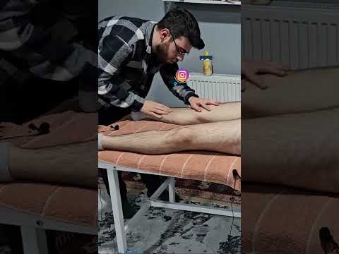MASSAGE THAT REDUCES TENSION ON QUADRICEPS MUSCLES #massage #satisfying #relaxing #asmr #shorts