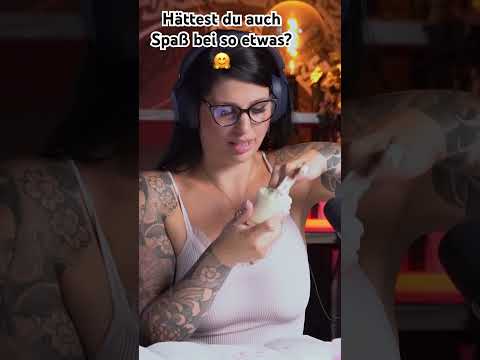 Hättest du auch Spaß bei so etwas? 🤗🥰 #asmr #asmrgirl #asmreating #asmrslime #asmrsound #girl