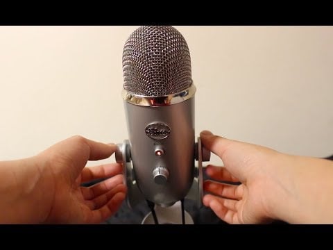 ASMR Blue Yeti Mic Test (Tapping & Scratching*)