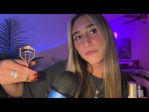 ASMR whispered get ready with me