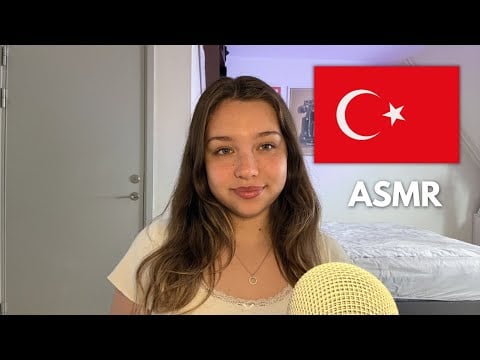 ASMR in Turkish for THE BEST Sleep! 🇹🇷😴 (trigger words and whispers) ✨