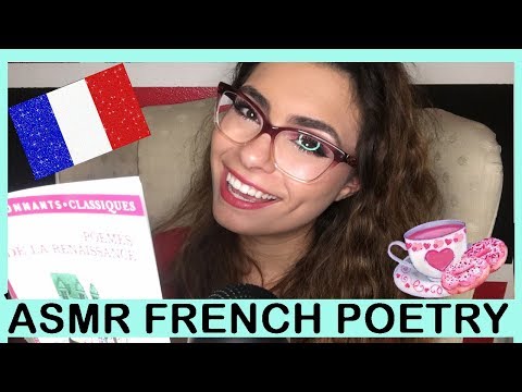 ASMR - Reading French Poetry (In French)