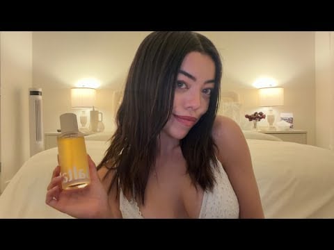 ASMR Pampering You After A Pool Day! 