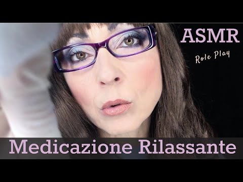 ASMR ITA 🩺CURO GENTILMENTE LE TUE FERITE  🩺 Roleplay DOTTORESSA