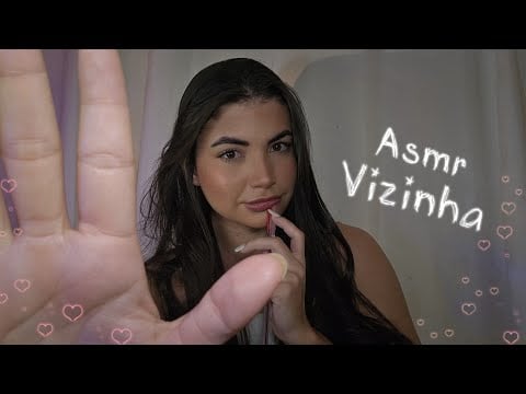 ASMR Roleplay A VIZINHA APAIXONADA POR VOCÊ FAZ TESTES NO SEU ROSTO 💕💭