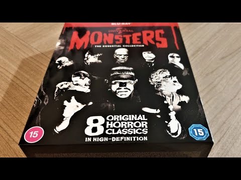 Universal Monsters: The Essential Collection / Coffret Blu-ray - ASMR Français