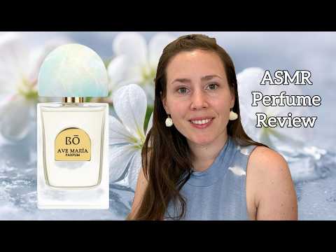 (ASMR) Perfume Review - House of Bo Ave Maria - Glass Tapping & Soft Spoken