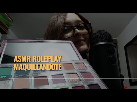 ASMR | Roleplay te maquillo para una fiesta 💋💄