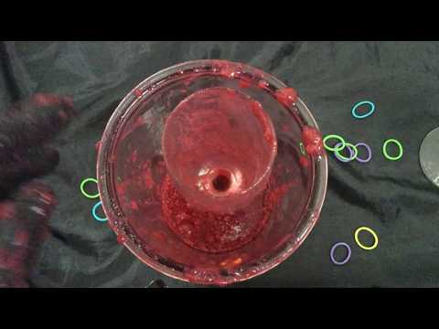 GLOVES✋ Opera❌ Layering❌ Latex "Bloody " MESSY Vampire🍷🍷 Drinks[[ASMR]]