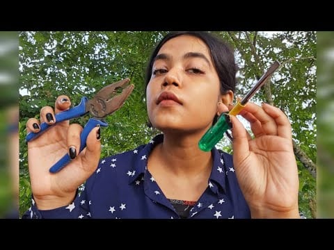 ASMR HINDI- Doing Your Face Adjustments (POV. You're A Robot) ROLEPLAY 