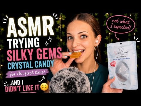 ASMR Crystal Candy Taste Test 💎 (Not What I Expected)