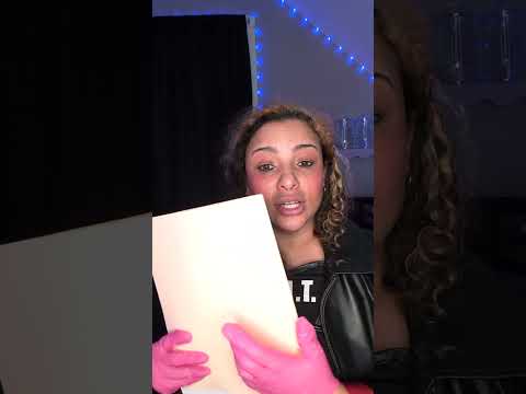 ASMR | Are You Under Arrest? #asmr #visualtingle #softspokenasmr #tingles