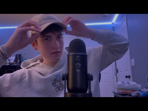 Hat ASMR tapping, scratching, etc. 🧢