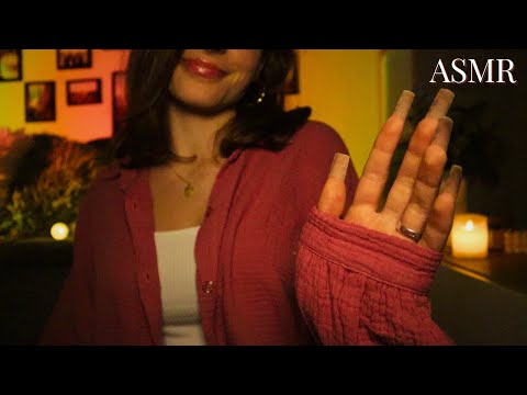 ASMR | Fast and Aggressive Hand Movements with Nail Tapping