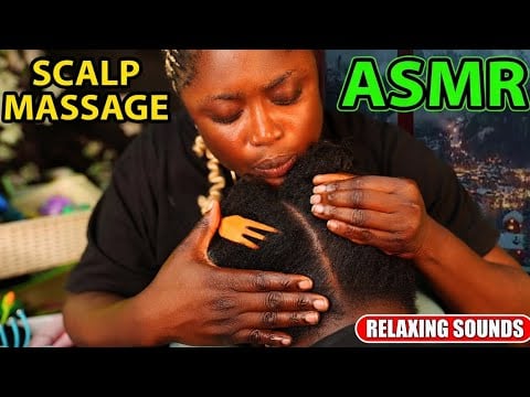 ASMR ⚡️The best sleep of your life, detailed hair parting, face nitpicking & neck massage + Whisper 