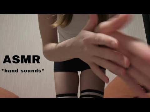 IT’S YOUR SIGN TO WATCH SOME ASMR 🧘🏻‍♀️🤍 / SUPER RELAXING HAND SOUNDS / asmr with the mic 