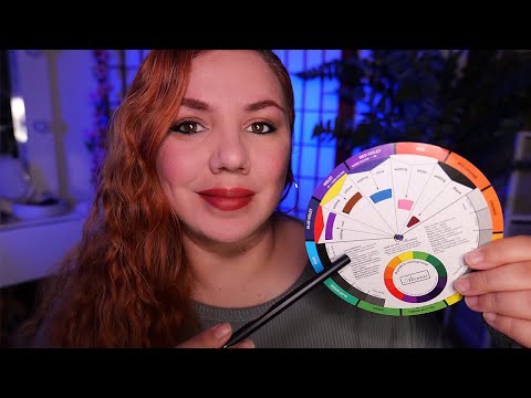 ASMR Make Up COLOR ANALYSIS Roleplay