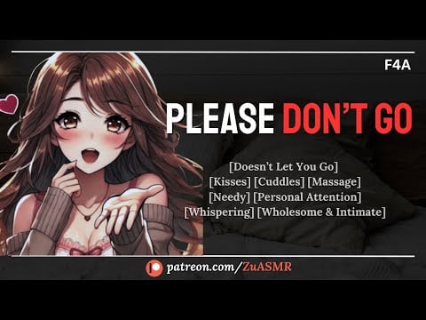 golden retriever clingy wife smothers you with kisses and cuddles |F4A| intimate| massage| ASMR rp
