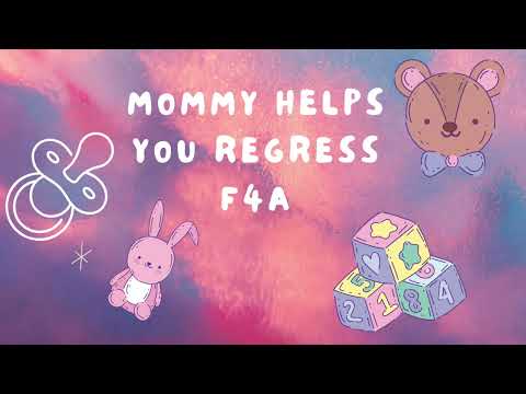 Mommy helps you regress F4A asmr roleplay