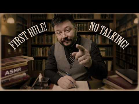 Vintage ASMR Librarian 📚 Books/Pages/Writing Cards/ETC... NO TALKING