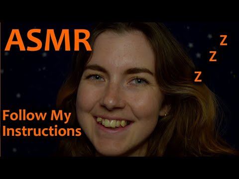 ASMR: Follow My Instructions To Fall Asleep (With Hand Movements)