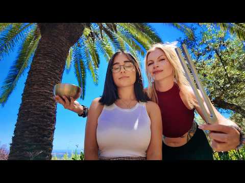 In-Person ASMR | Singing Bowls & Tuning Forks on @AlsoMayaASMR (No Talking after Intro)