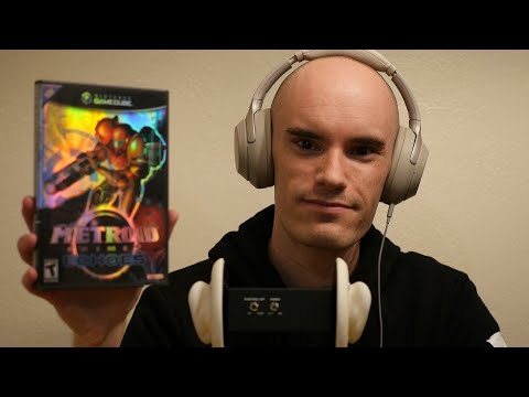 [ASMR] My Nintendo GameCube Game Collection: A Binaural Ramble