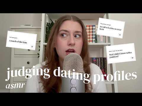 asmr | judging guys on dating apps