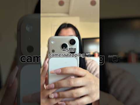 ASMR Camera Tapping #asmrtingles #tingles #visualtingle #asmr #nails #triggersforsleep #asmrtriggers