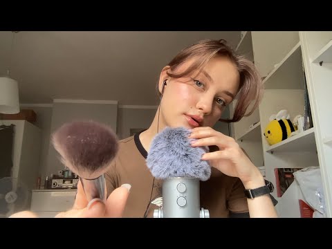 Fluffy Mic Cover Scratching and Personal Attention | NightNight Tingles ASMR