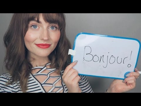 [ASMR] French Teacher Roleplay - Soft Spoken