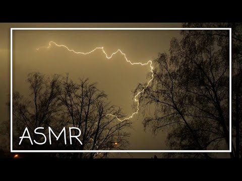 ASMR || Rain & Thunderstorm Ambience ⛈️ (2 Hours long)
