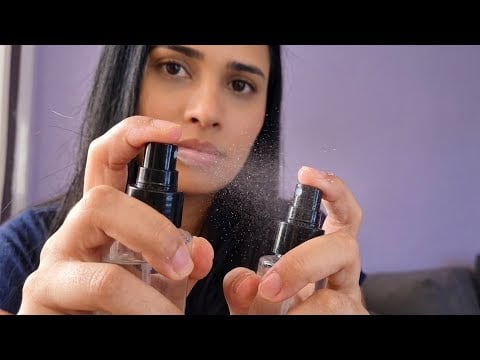 ASMR - Limpando o seu rosto | Bem realista | SPIT PAINTING | Face Massage