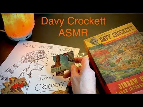 The Legend of Davy Crockett ASMR | Relaxing History Lesson