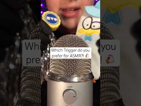 Which Trigger do you prefer?! 🤍 #asmr