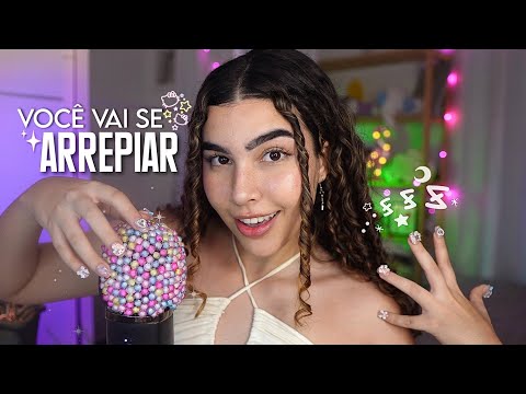 ASMR PARA QUEM NÃO SENTE ARREPIOS | alta sensibilidade com triggers satisfatórios 🤤💤