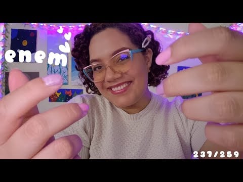 ASMR para ASSISTIR ANTES DE PROVAS 📝💓