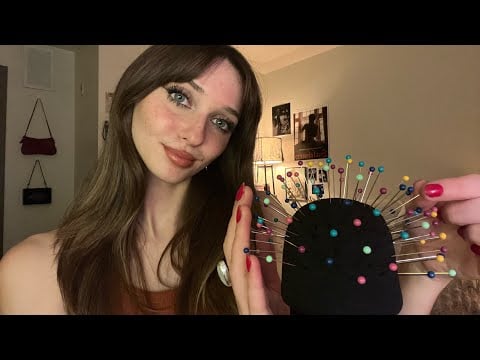 ASMR Removing Needles From The Mic