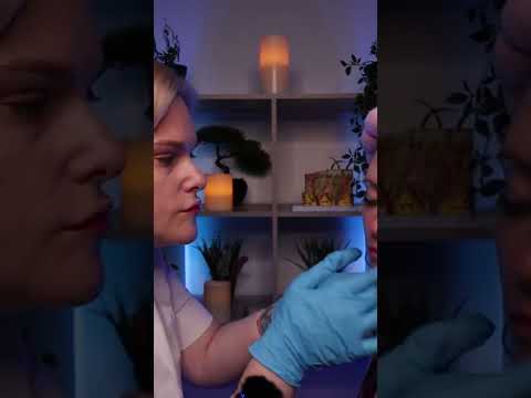 ASMR Real Person Face Exam #asmr  #bebravebeyouasmr
