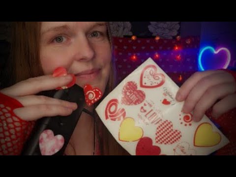 ASMR Love Stickers On The Mic Triggers💕💟 Whispering.