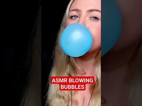 ASMR BUBBLE GUM 🫧#shorts #asmr