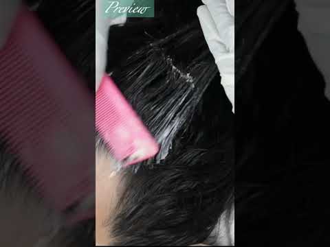 Keratin ASMR treatment #asmr #hair #haircare  #relax #sleep #longhair