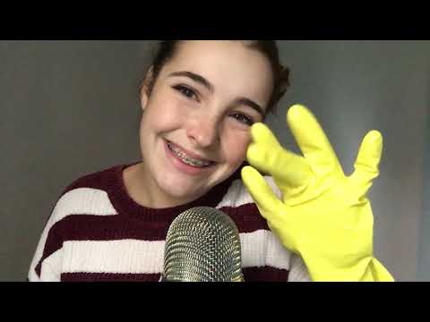 |ASMR| Rubber Glove Sounds |