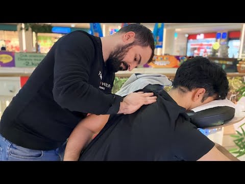 Asmr Massage - Waist,Shoulder (Chair Massage) FOR DEEP SLEEP