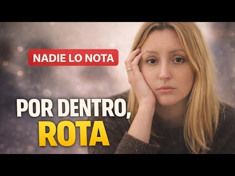 Cuando tu vida parece ordenada pero tú estás rota por dentro